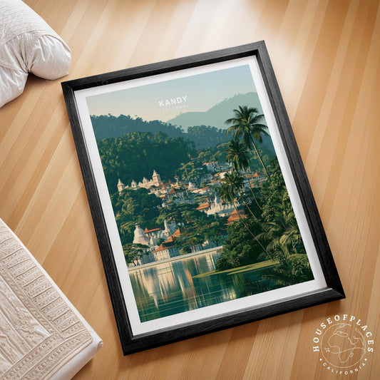 Kandy travel poster – view 2