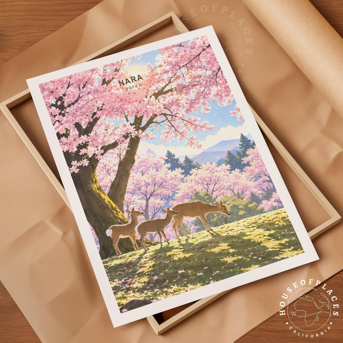 Nara travel poster – view 4