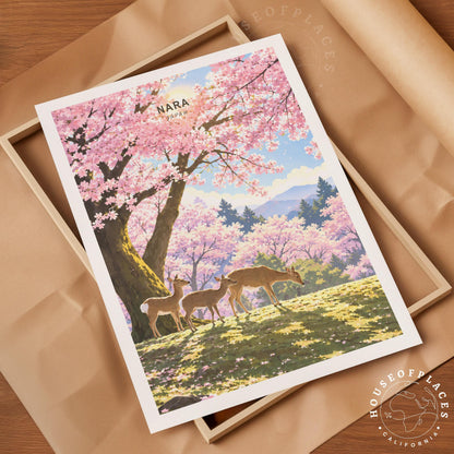 Nara travel poster – view 4