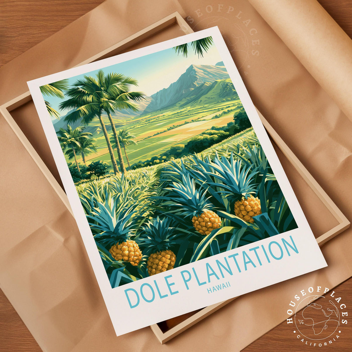 Dole Plantation travel poster – view 4