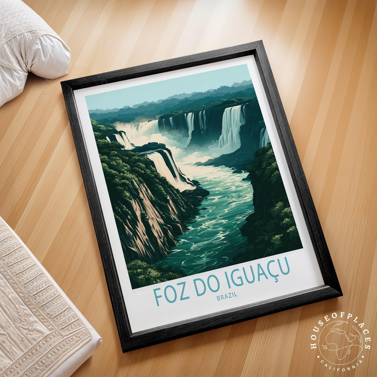 Foz Do Iguaçu travel poster – view 2