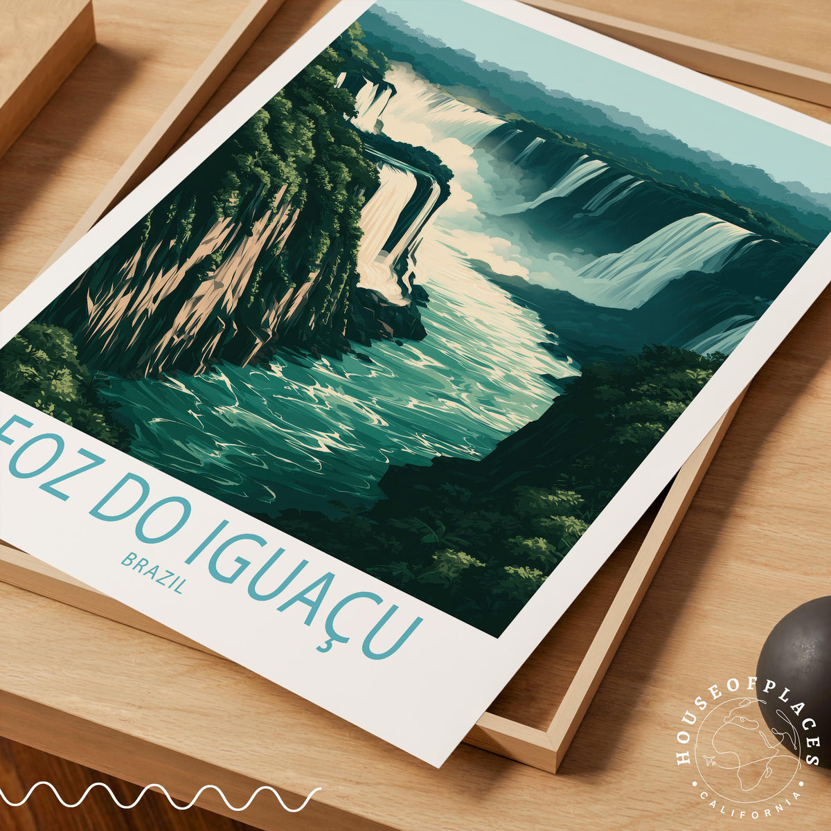 Foz Do Iguaçu travel poster – view 7