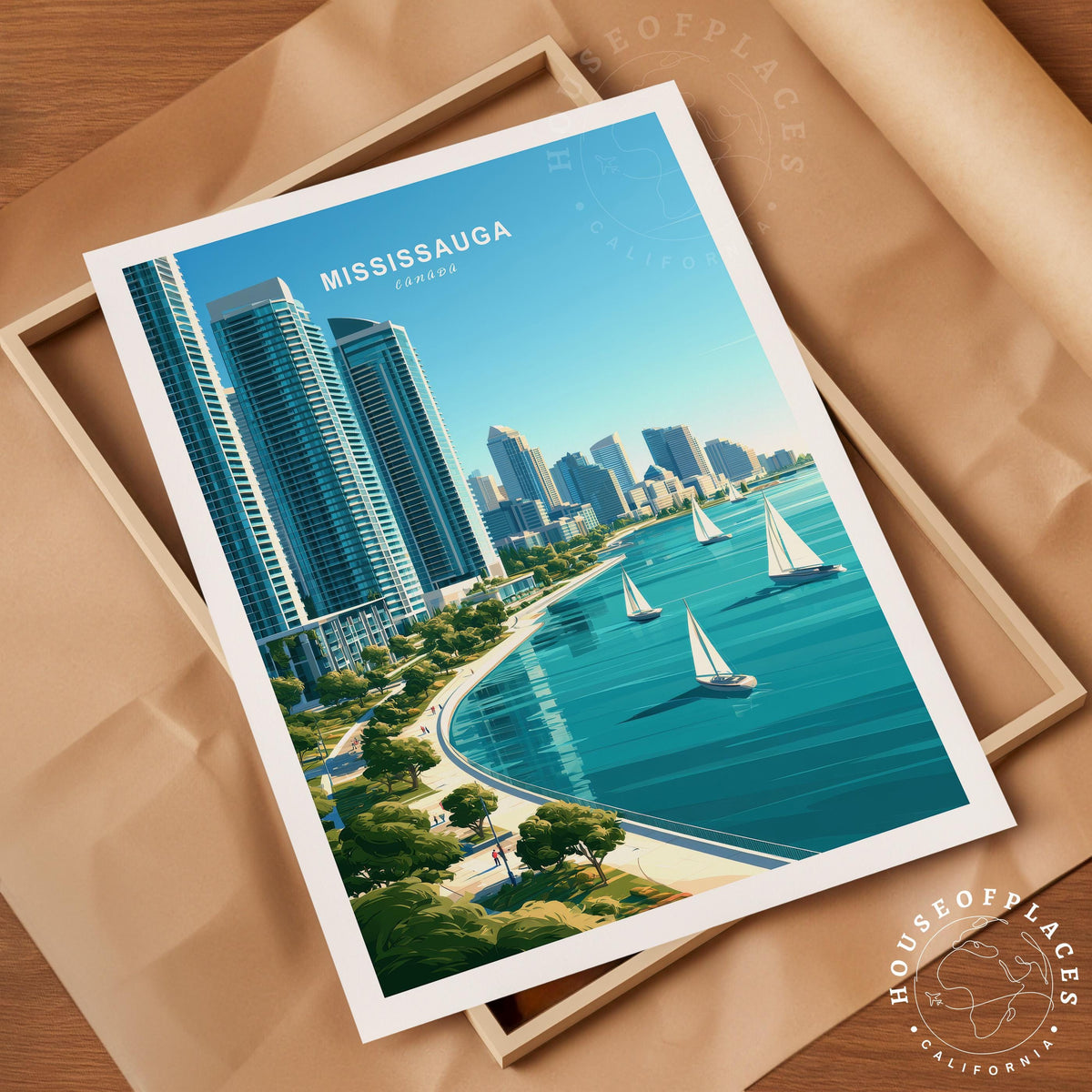 Mississauga travel poster – view 4