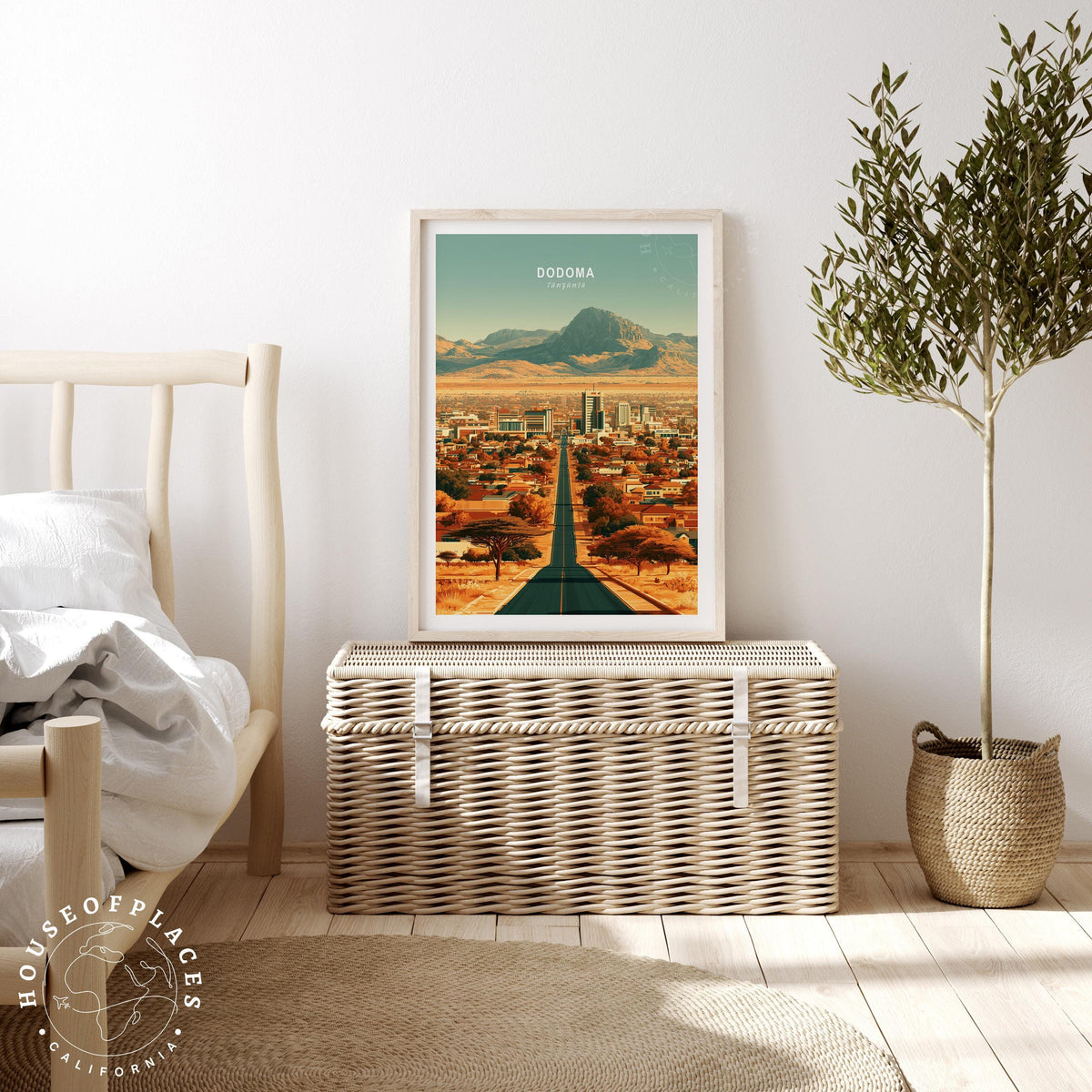 Tanzania Capital City travel poster – view 3