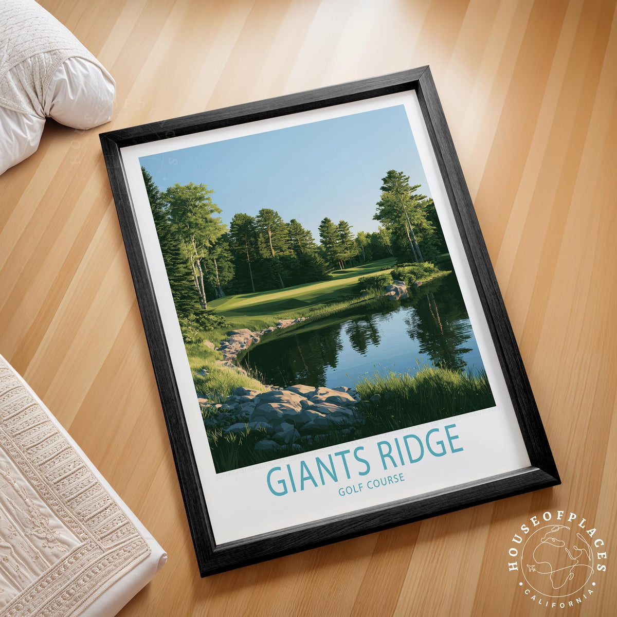 Giants Ridge travel poster – view 2
