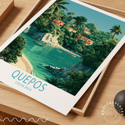 Quepos travel poster – view 7