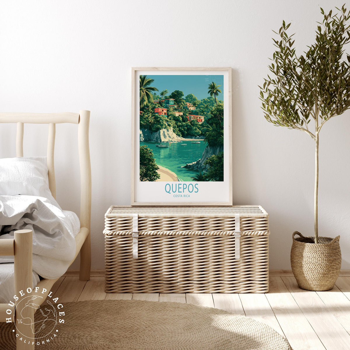 Quepos travel poster – view 3