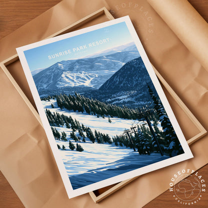 Sunrise Park travel poster – view 4