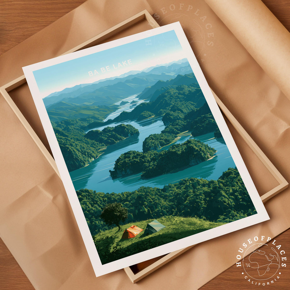 Ba Be National Park travel poster – view 4
