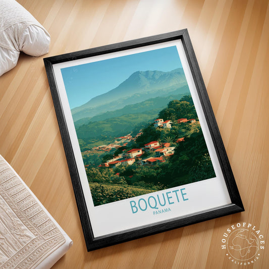 Boquete travel poster – view 2