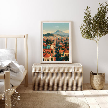 Bandung travel poster – view 3
