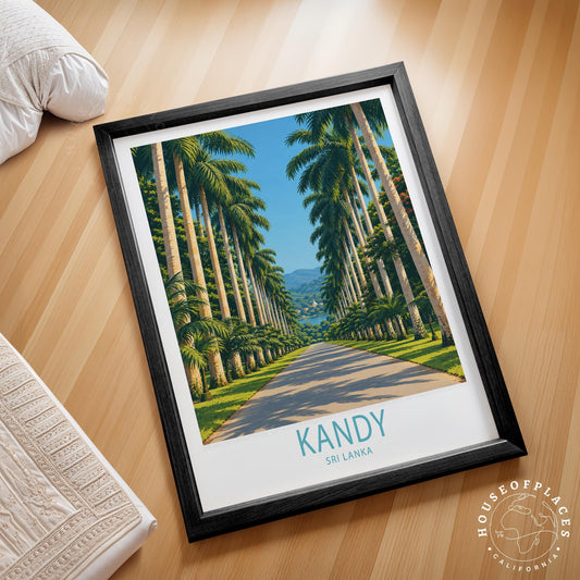 Kandy travel poster – view 2