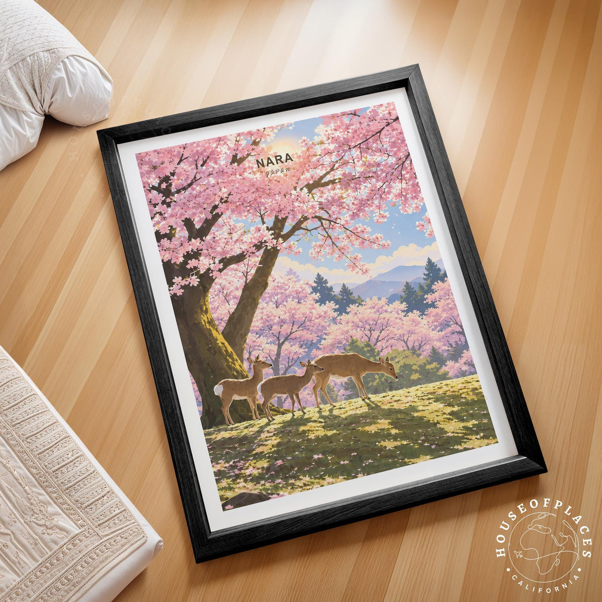 Nara travel poster – view 2