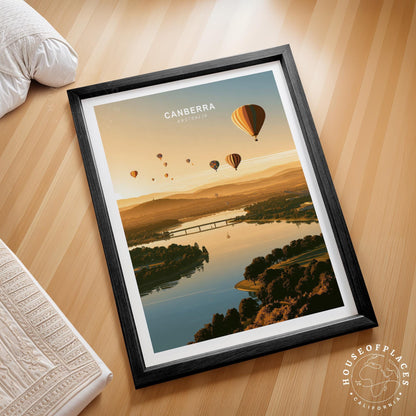 Canberra travel poster – view 2