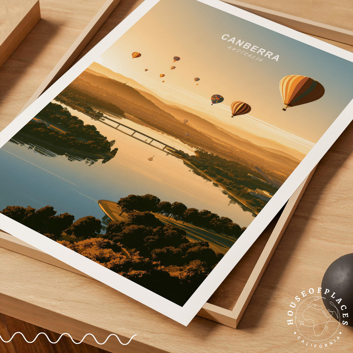 Canberra travel poster – view 7
