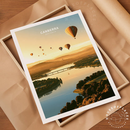 Canberra travel poster – view 4