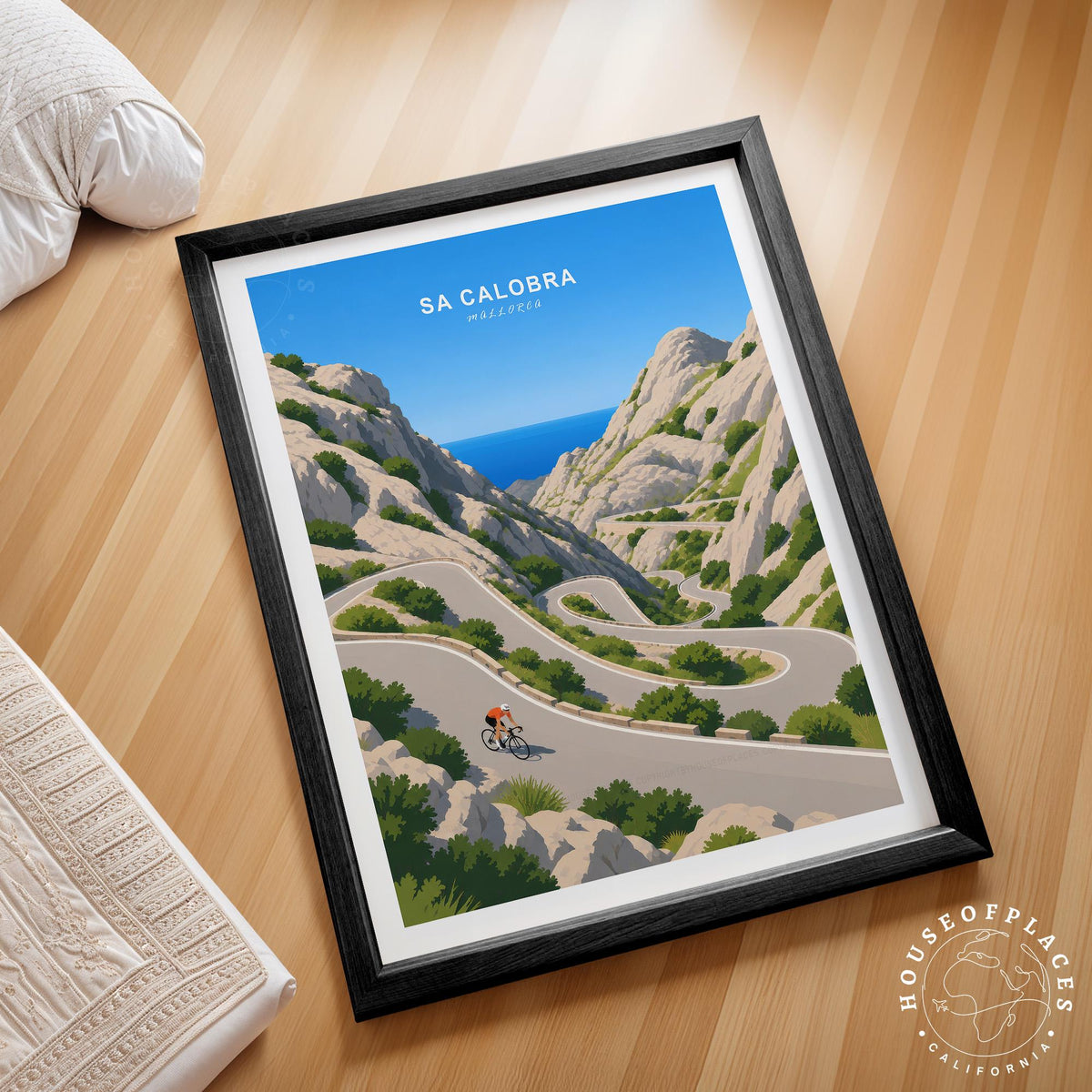 Mallorca travel poster – view 2