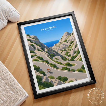 Mallorca travel poster – view 2