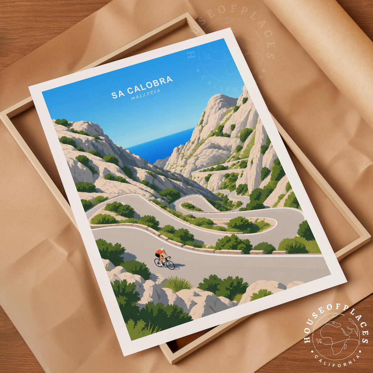 Mallorca travel poster – view 4