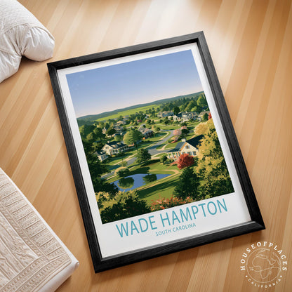 Wade Hampton SC travel poster – view 2