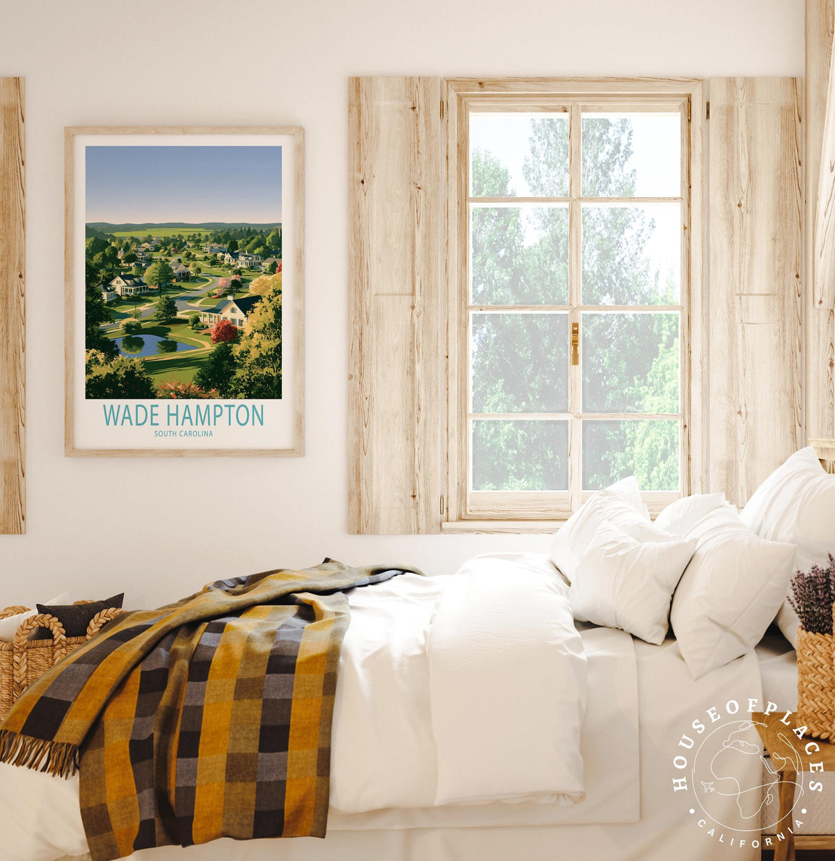 Wade Hampton SC travel poster – view 6