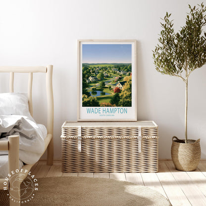 Wade Hampton SC travel poster – view 3