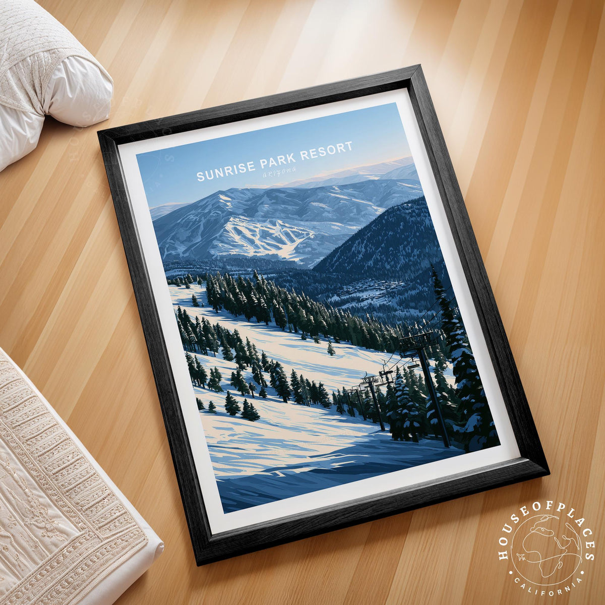 Sunrise Park travel poster – view 2