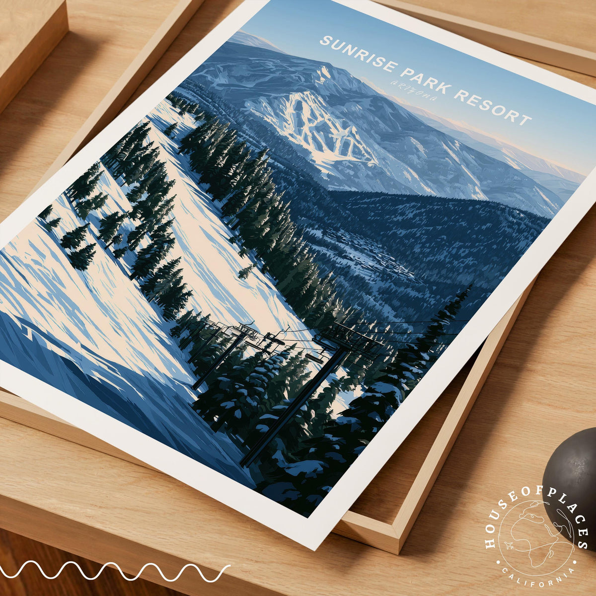 Sunrise Park travel poster – view 7