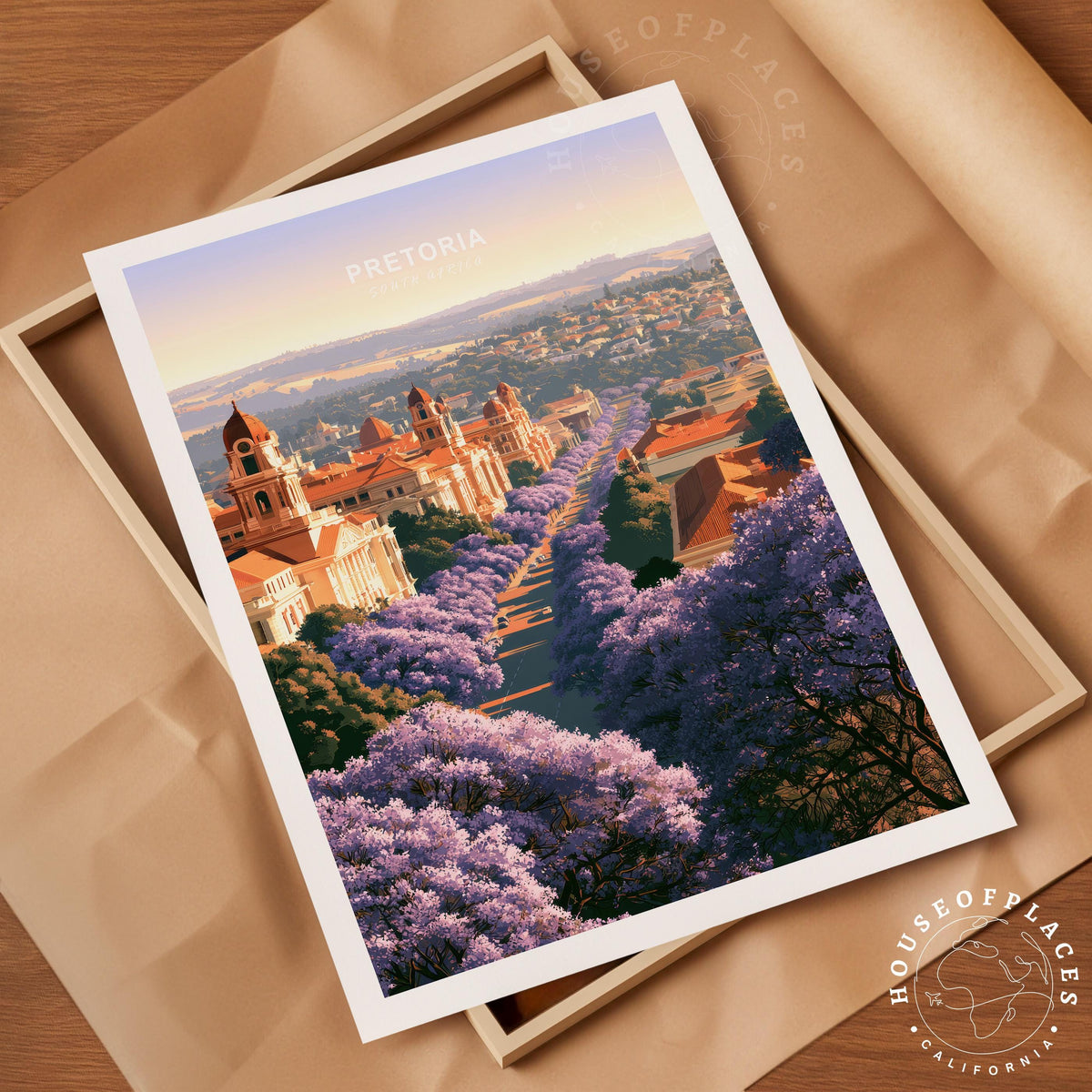 Pretoria travel poster – view 4