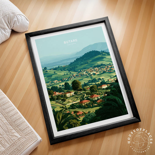 Butare travel poster – view 2