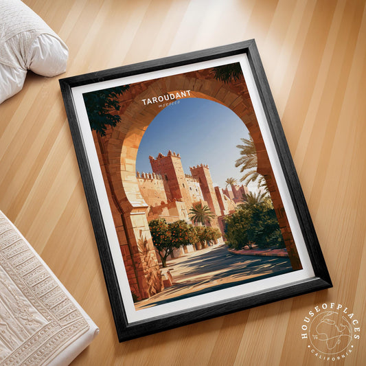Taroudant travel poster – view 2