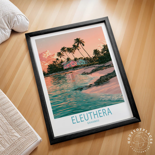 Eleuthera travel poster – view 2