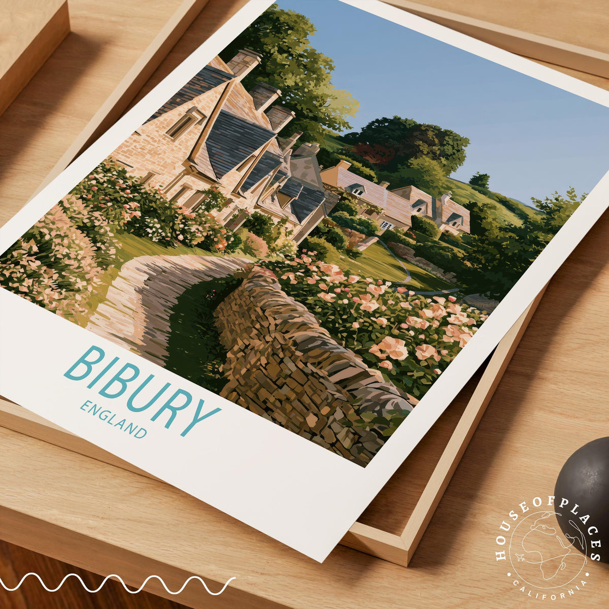 Bibury travel poster – view 7