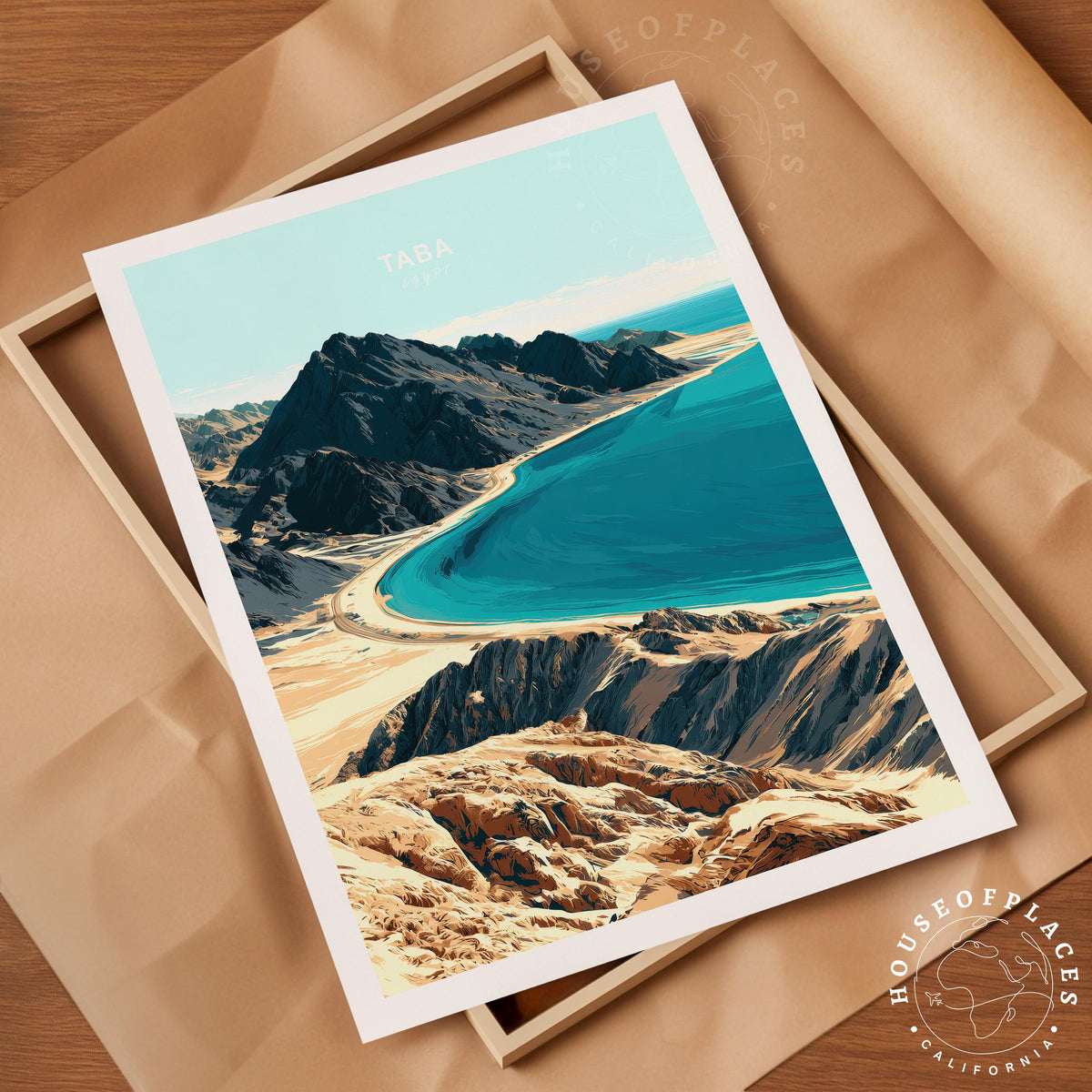 Taba travel poster – view 4