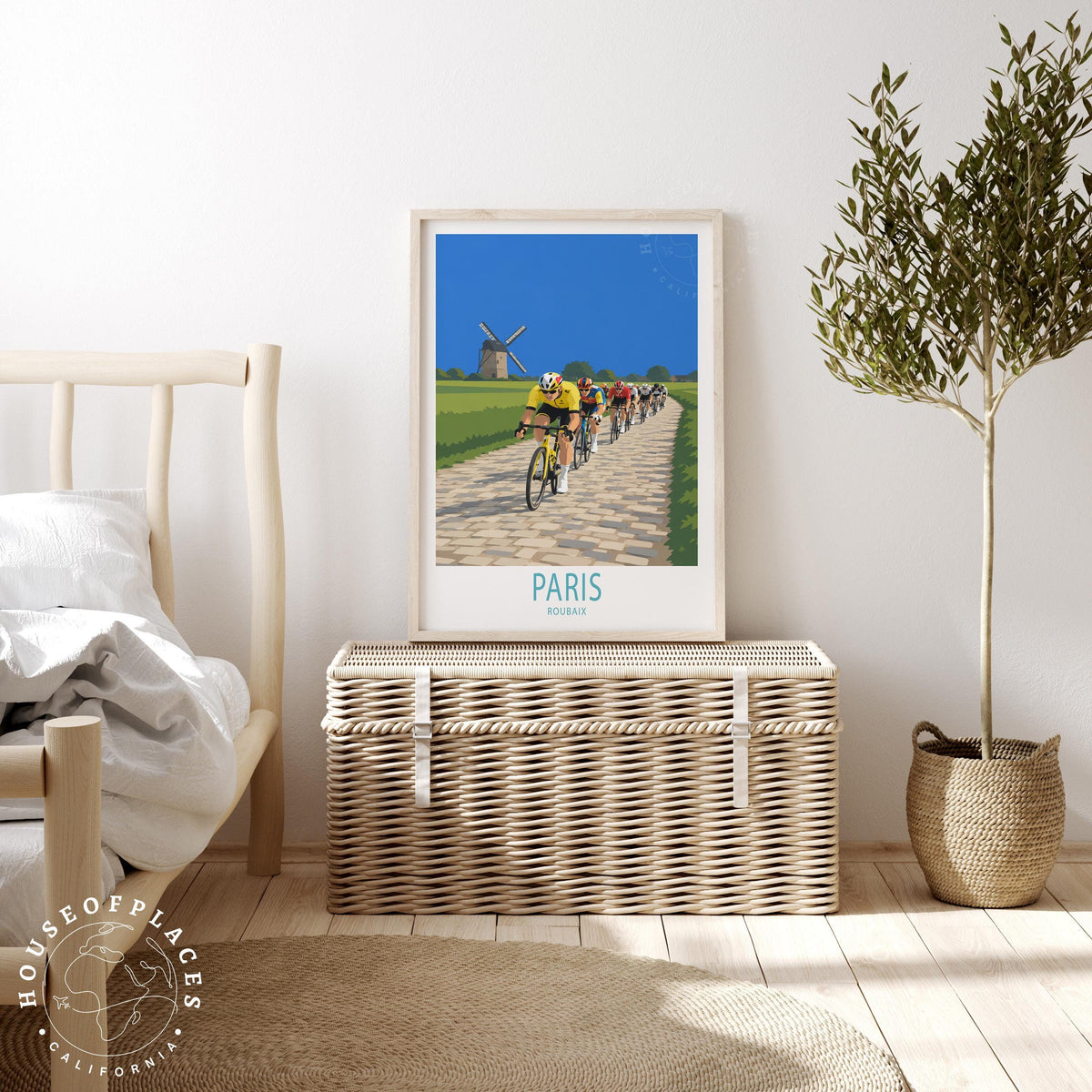 Paris Roubaix travel poster – view 3