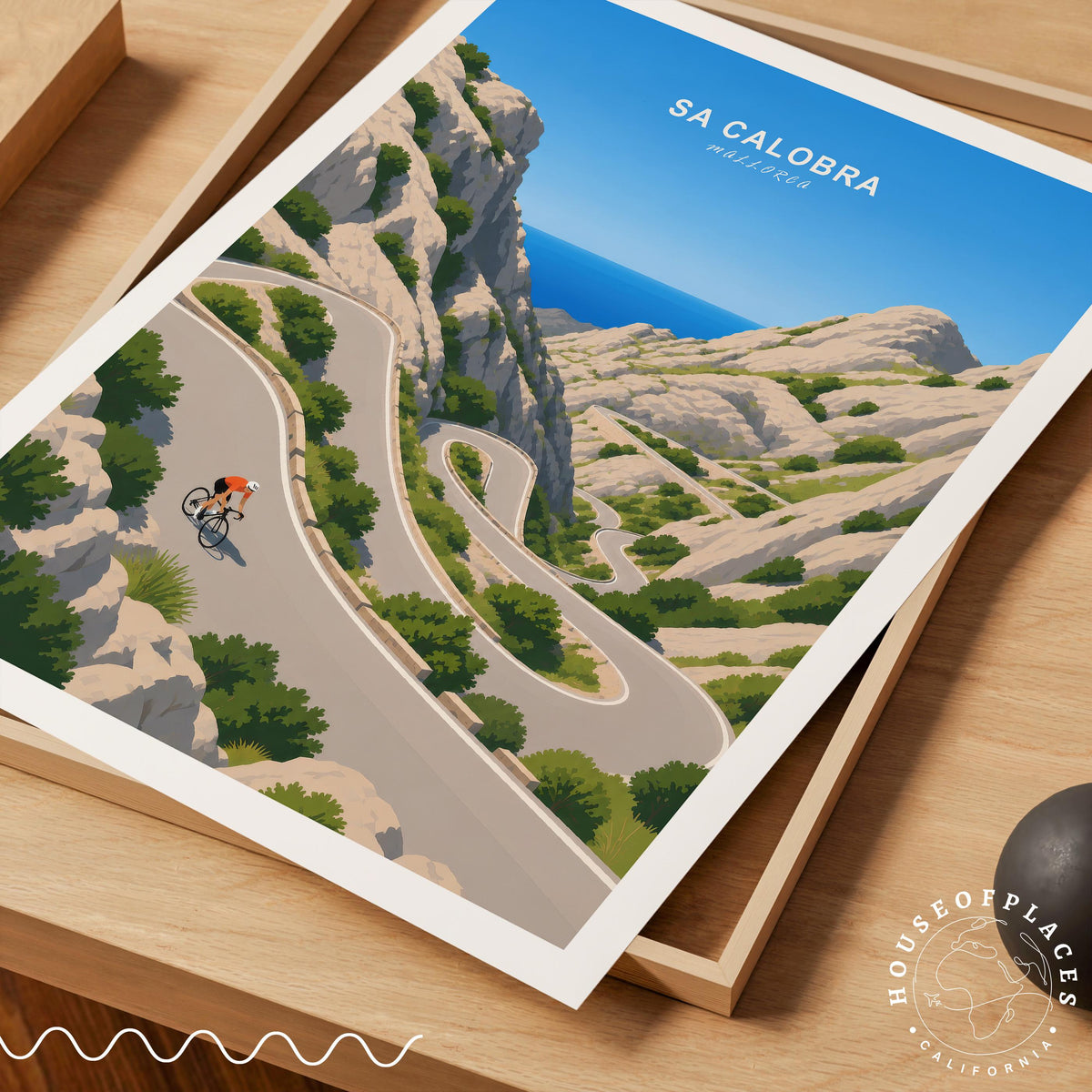 Mallorca travel poster – view 7