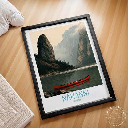 Nahanni travel poster – view 2