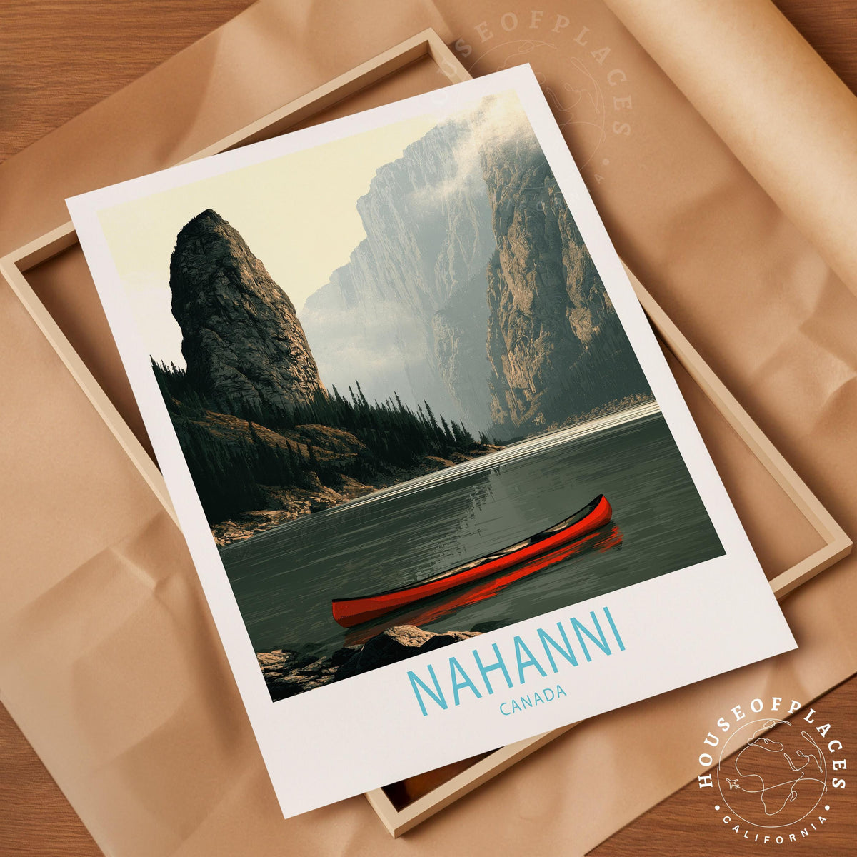 Nahanni travel poster – view 4