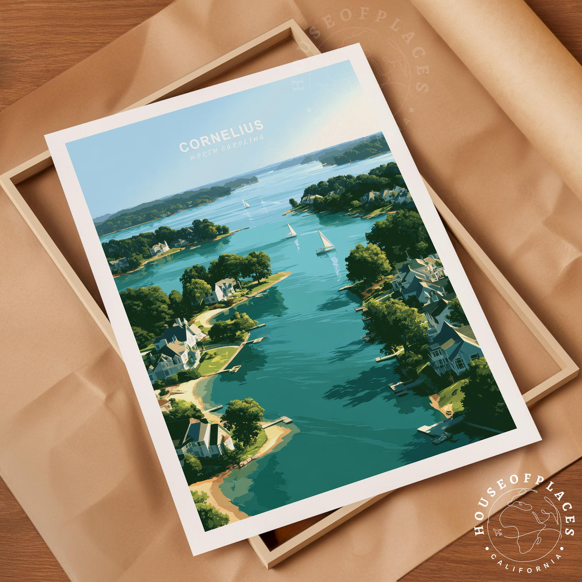 Cornelius travel poster – view 4