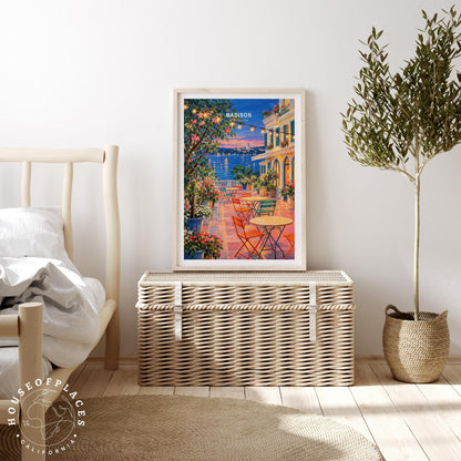 Madison travel poster – view 3