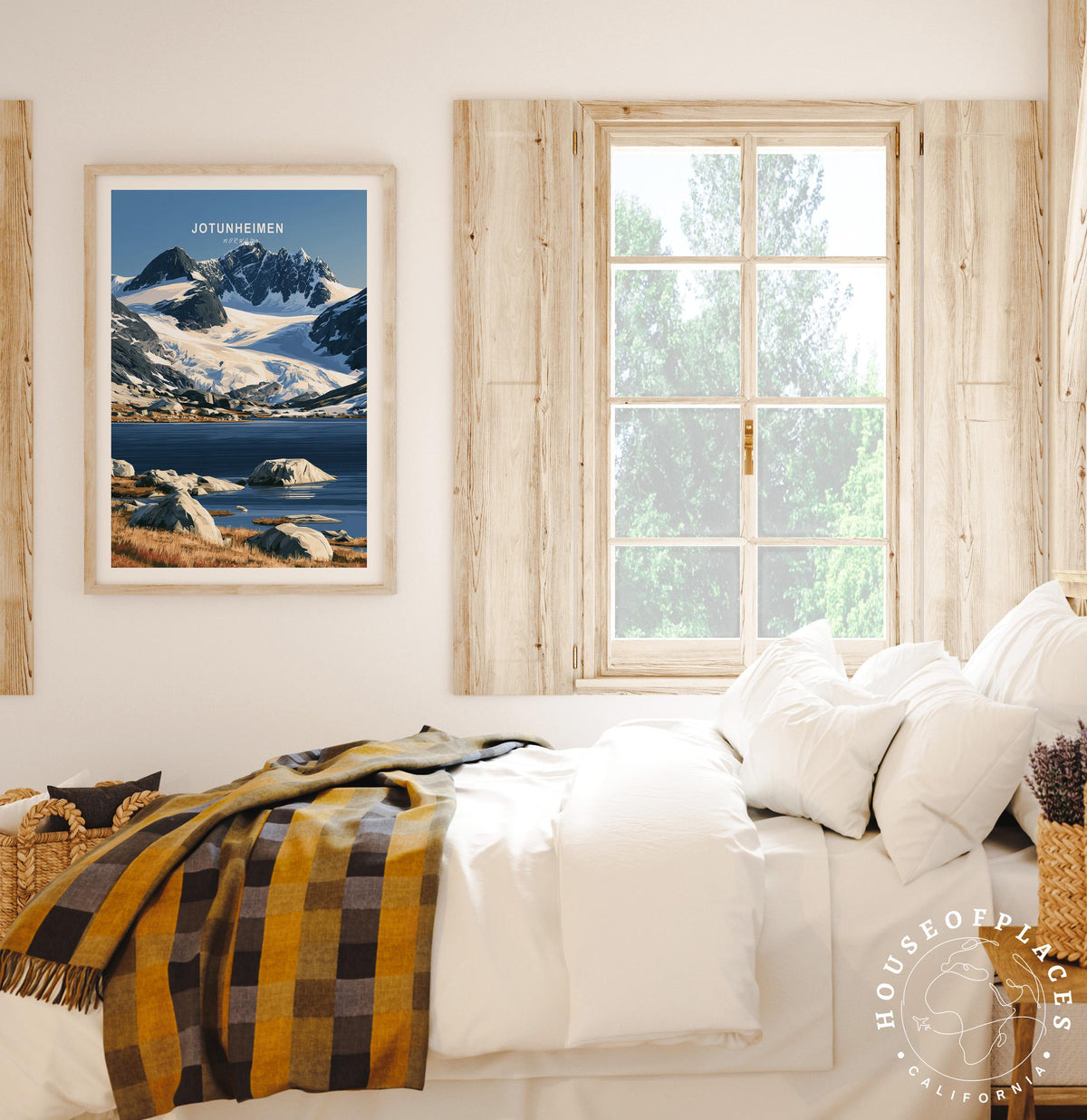 Jotunheimen travel poster – view 6