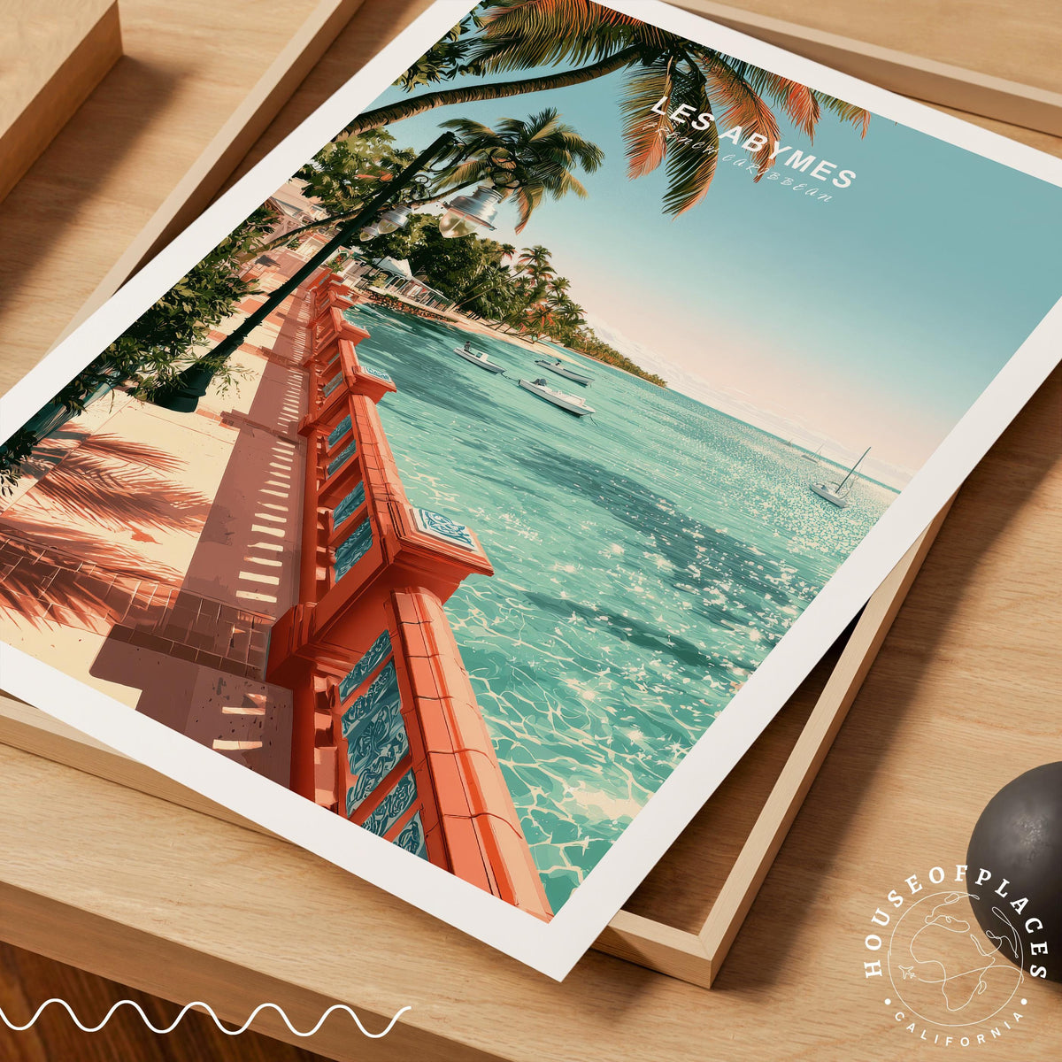 Les Abymes travel poster – view 7