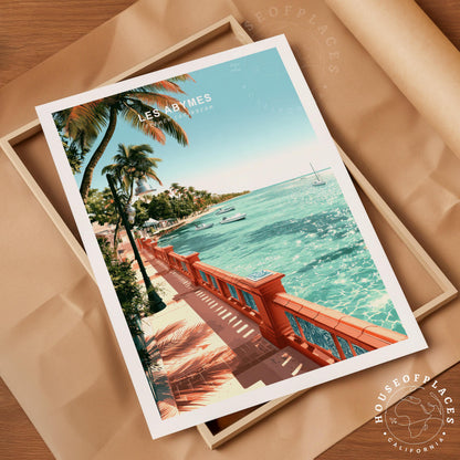 Les Abymes travel poster – view 4