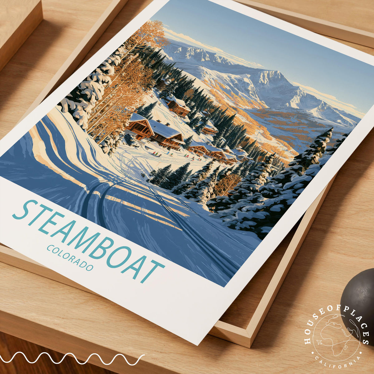 Steamboat travel poster – view 7