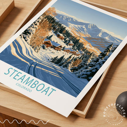Steamboat travel poster – view 7