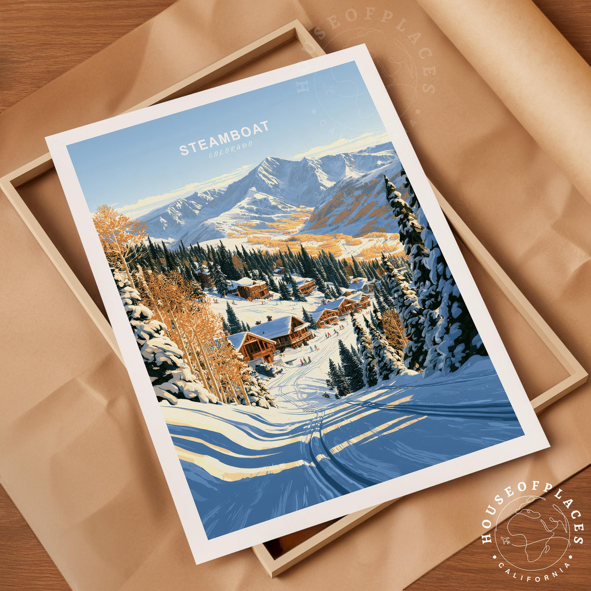 Steamboat Springs travel poster – view 4