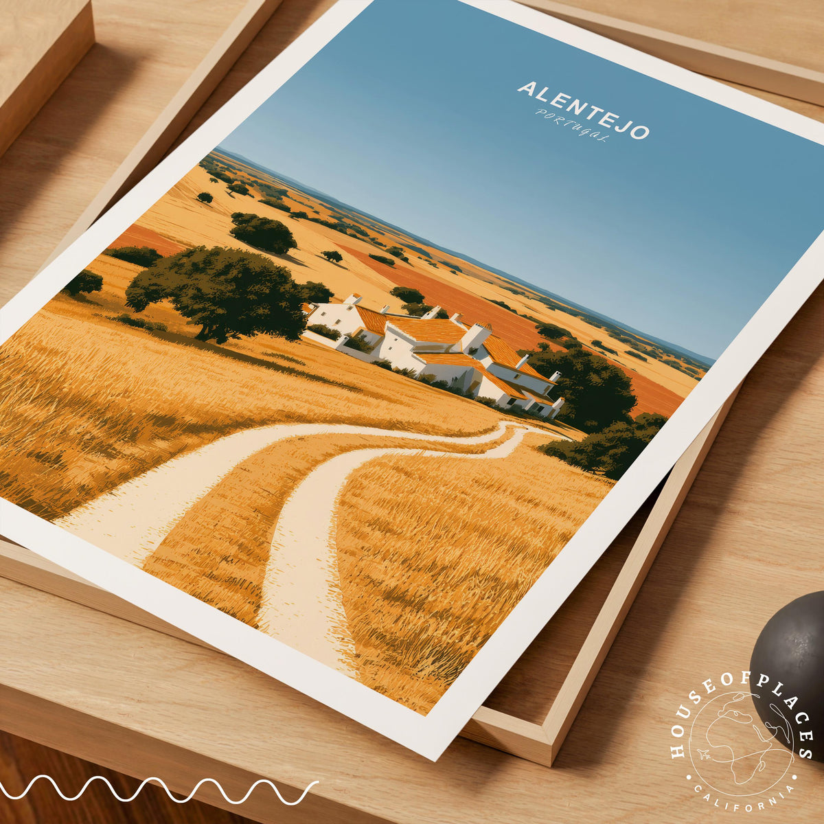 Alentejo travel poster – view 7