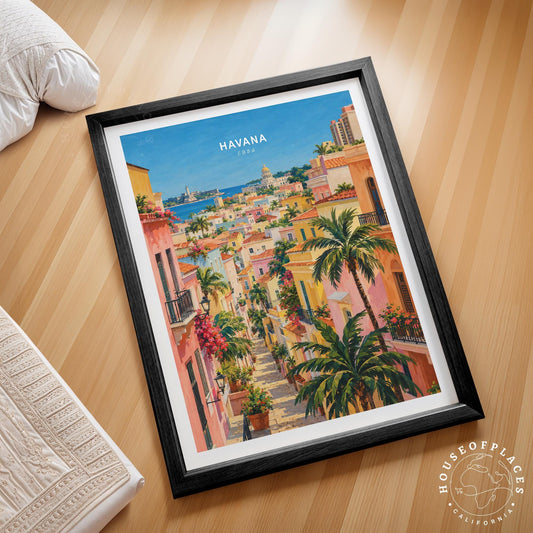 Havana travel poster – view 2