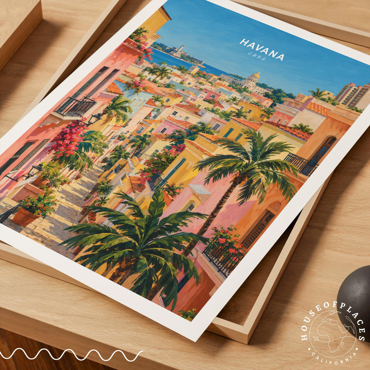 Havana travel poster – view 7