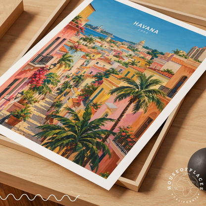 Havana travel poster – view 7